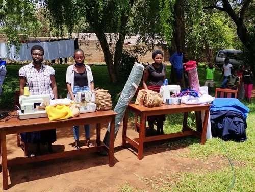 Sewing machines for the women of Chinotimba